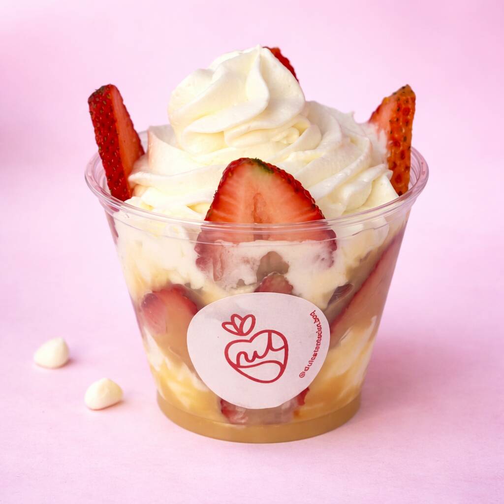Fresas con Crema 9 oz