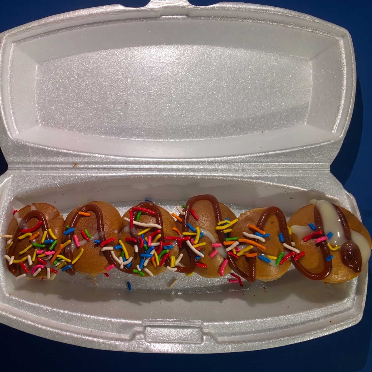 Brocheta D Mini Pancakes