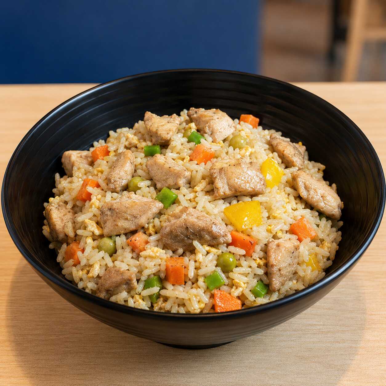 Arroz Teriyaki con Pollo