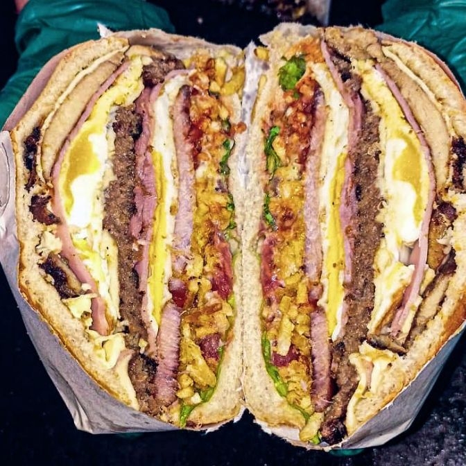 Hamburguesa Pa la Suegra (Hasta con Veneno)