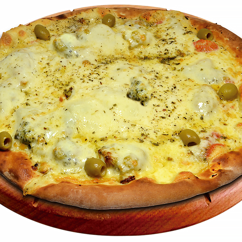 Mussarela e Brócolis refogado