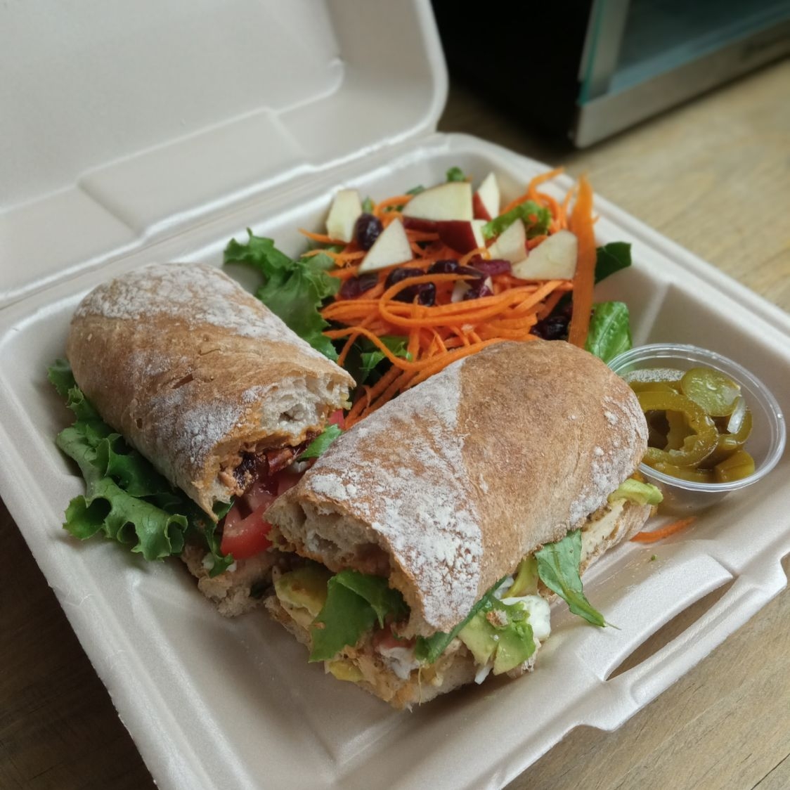 Baguette de pechuga de pollo