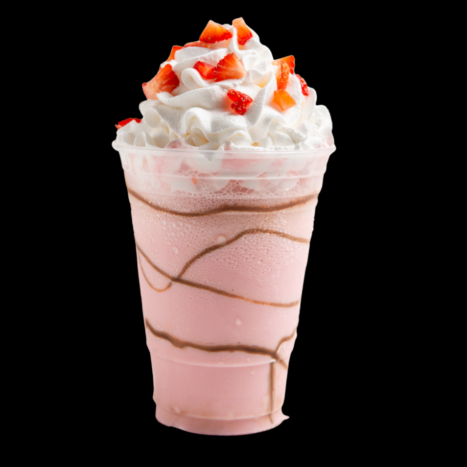 Malteada De Fresa Con Leche Deslactosada