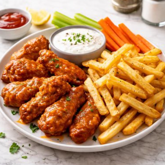 Combo 2 12 Alitas + Papas