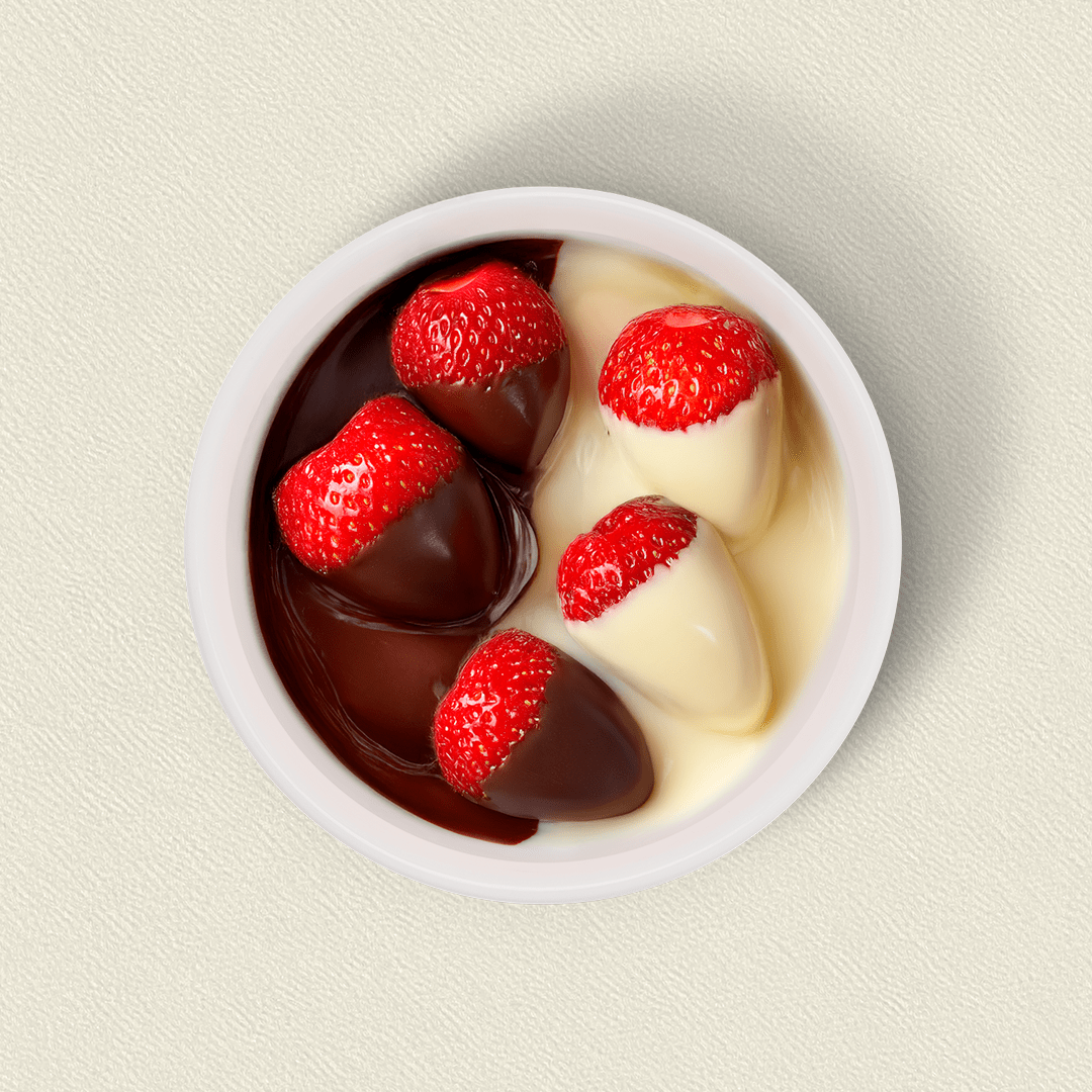 Fresas doble chocolate