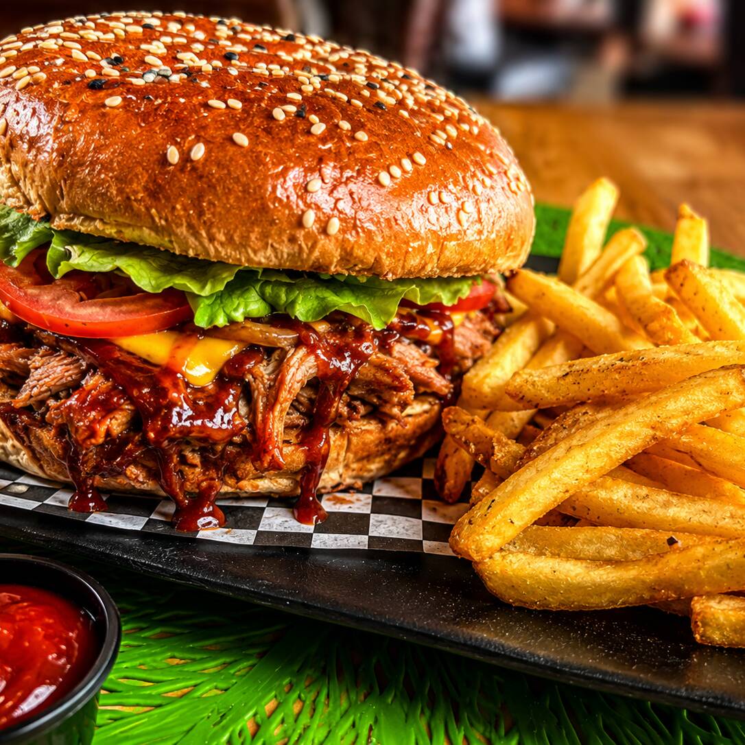 Hamburguesa Pulled Pork