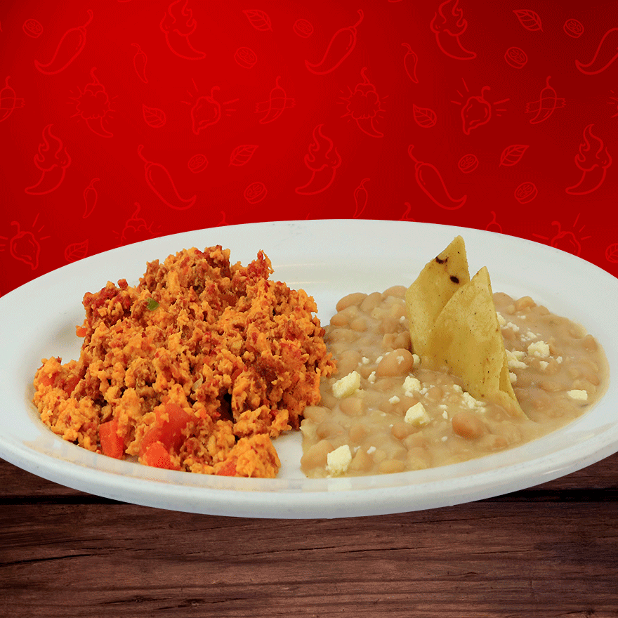 Huevos Revueltos con Chorizo & Papas C