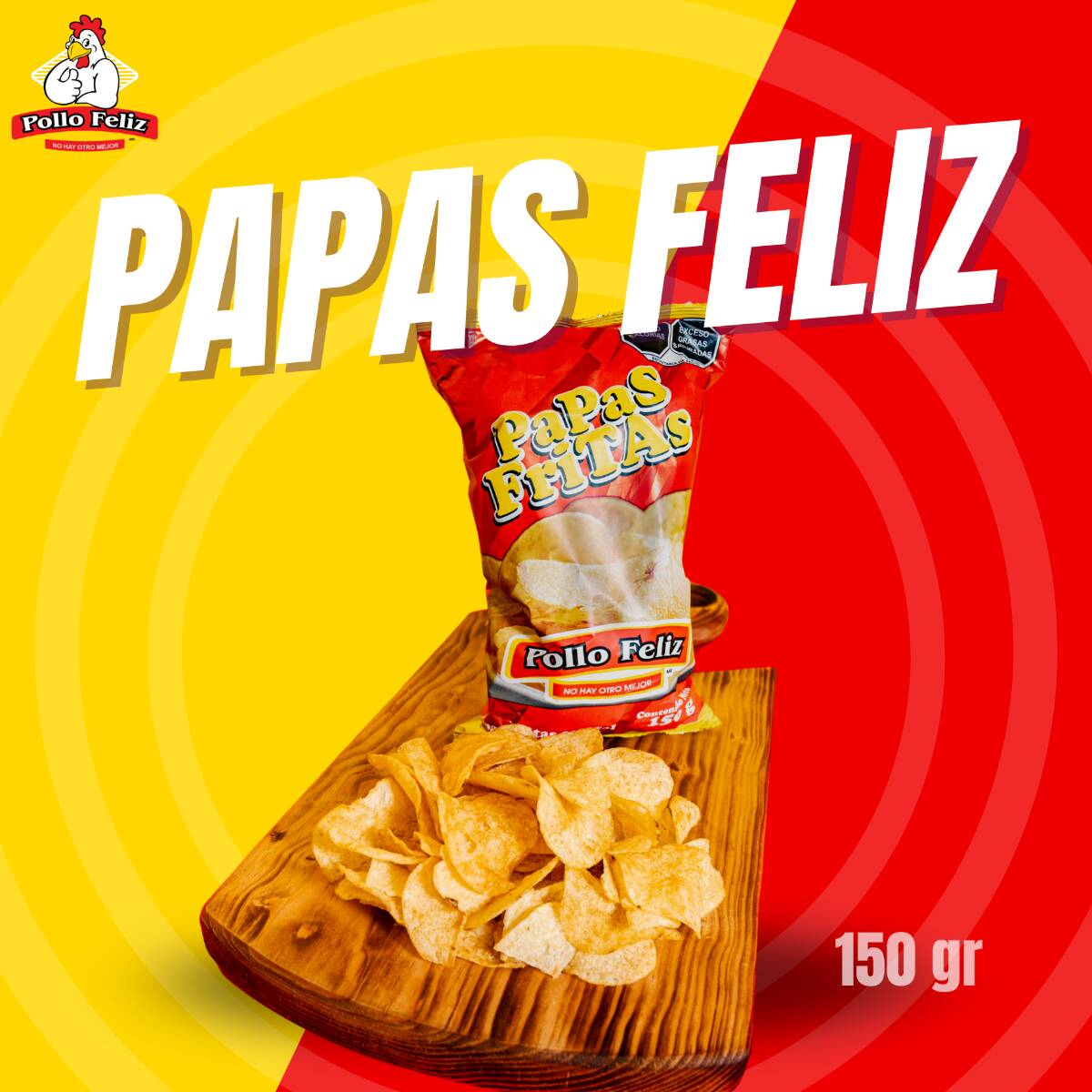Papas Feliz 150gr