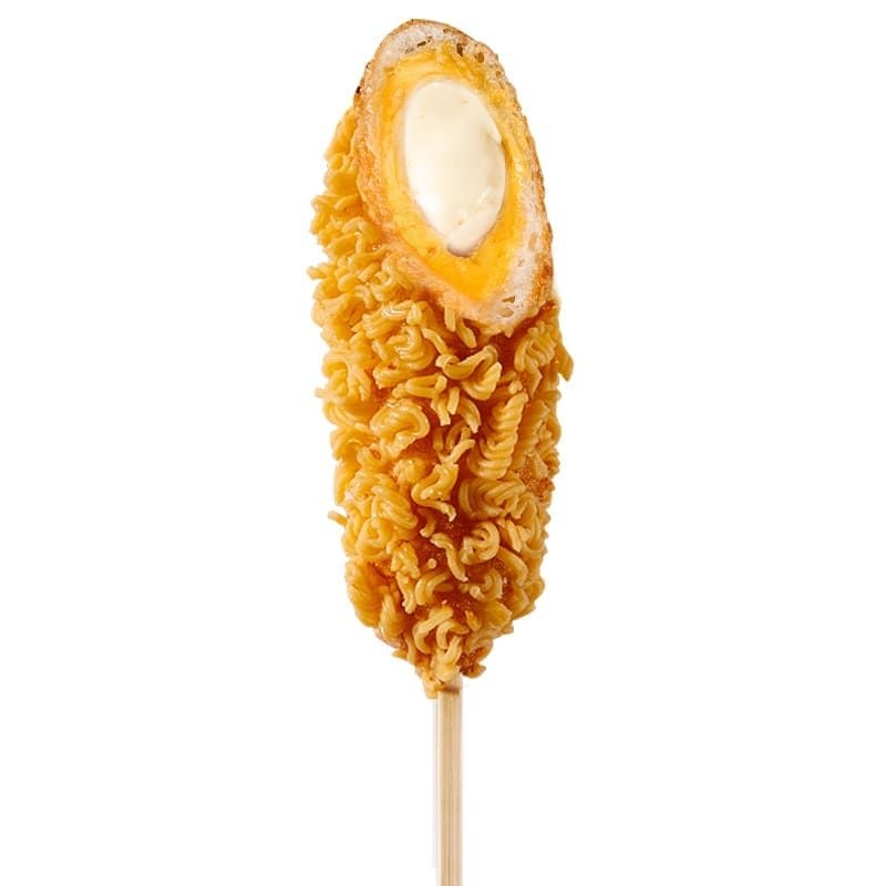 Corndog Mozzarella y Cheddar más Tp. Ramen