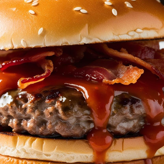 Hamburguesa Tocino BBQ