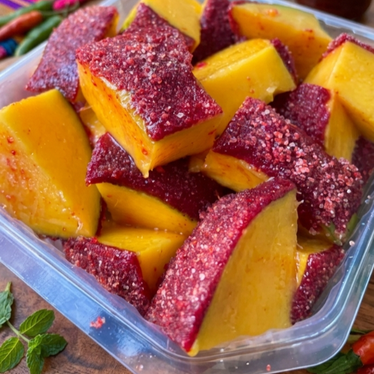 Mango cubierto