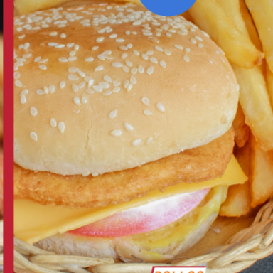 2 Queso Hamburguesas