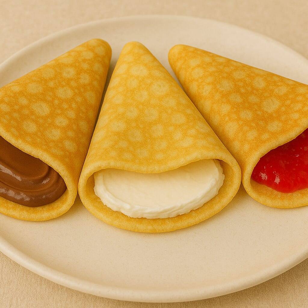 3 Crepas de 1 Ingrediente