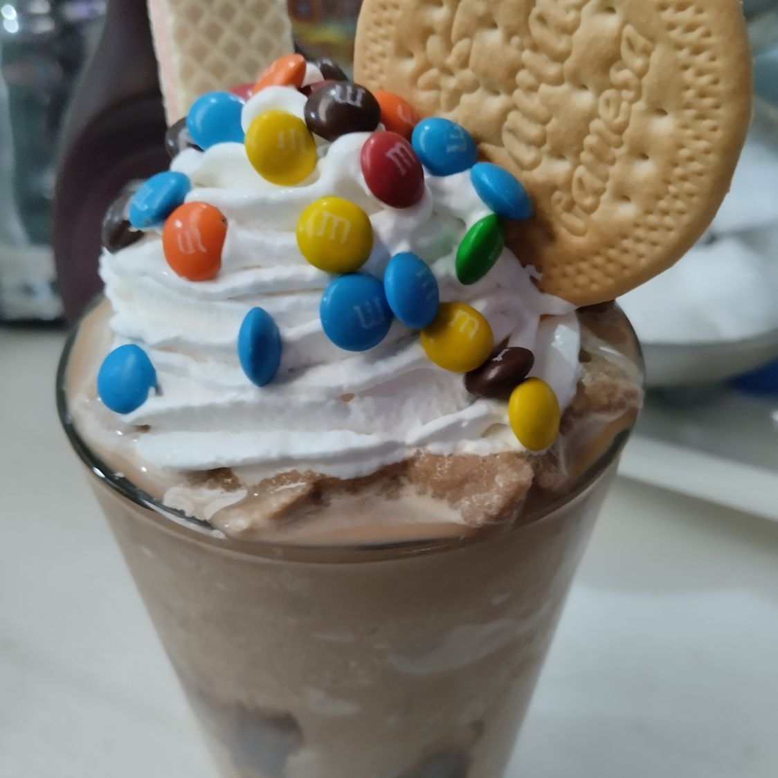 Frappé moka.