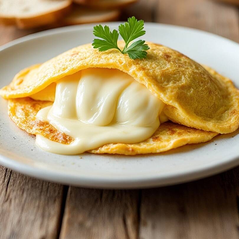 Omelete con Queso
