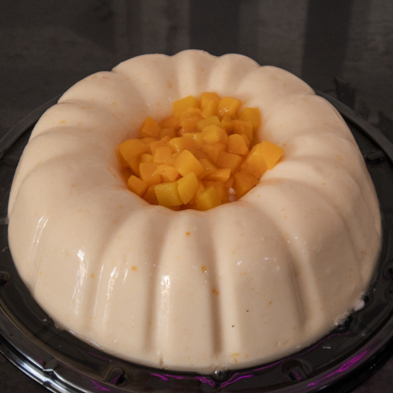 Gelatina Grande de Yogurt de Durazno