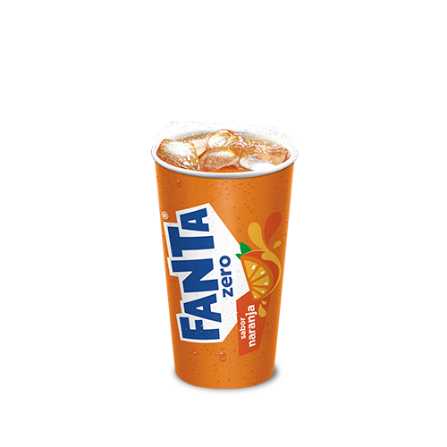 Fanta sin azúcar mediana
