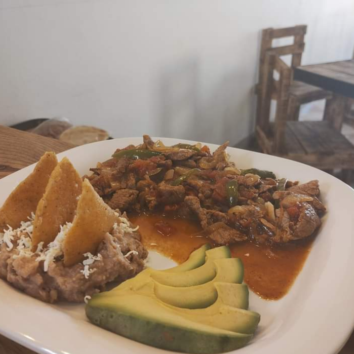 Bisteces a la Mexicana