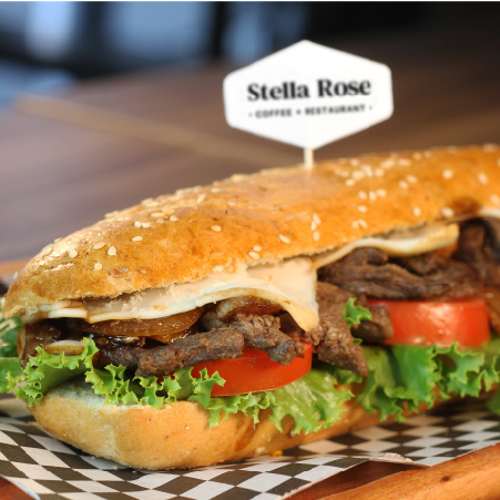 Baguette de Carne y Queso