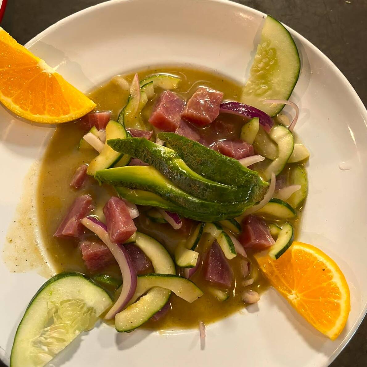 Aguachile de Atún