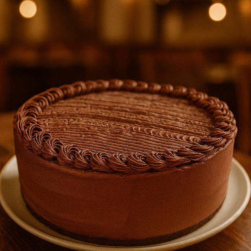 Pastel Grande de Chocolate