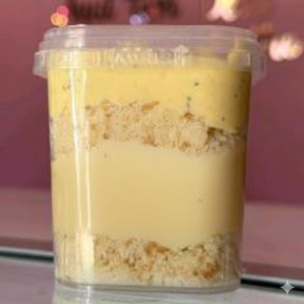 Massa deliciosa com maravilhoso mousse de maracujá.