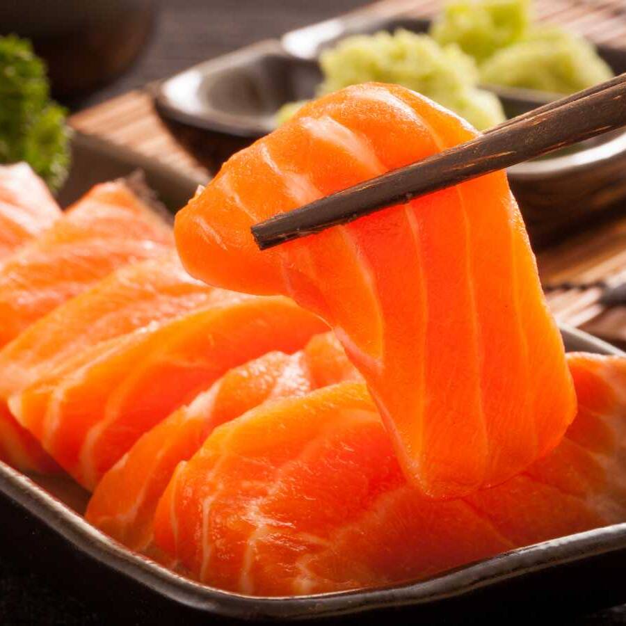 Sashimi de Salmón