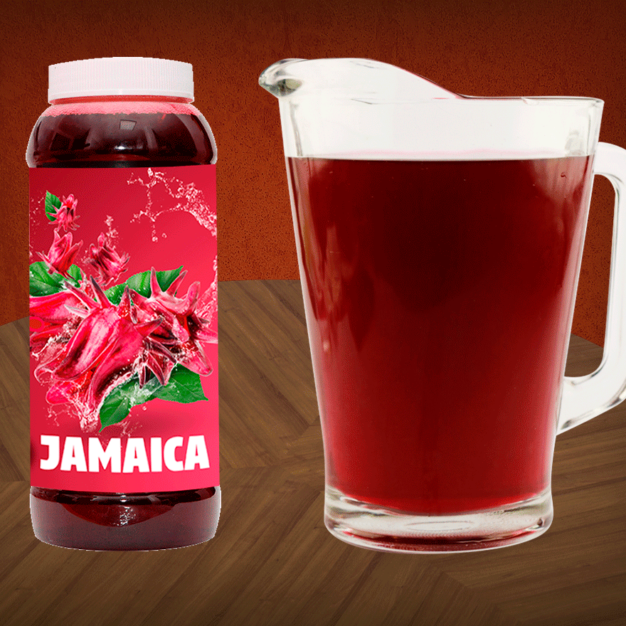 Agua De Jamaica 1L
