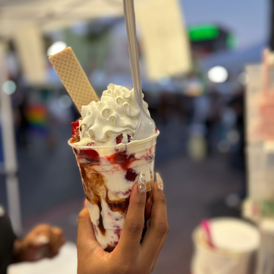 LAS FRESAS CON CREMA