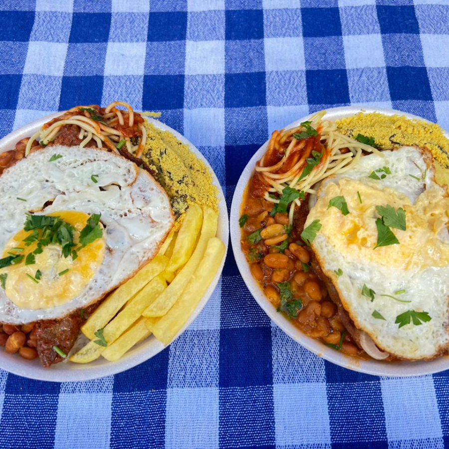 ACOMPANHA BIFE ACEBOLADO, ARROZ, FEIJÃO. OVO FRITO, BATATA FRITA ,MACARRÃO, SALADINHA DO DIA