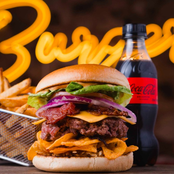 Combo Hamburguesa Doritos+papas+bebida