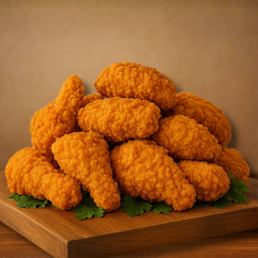 14 Piezas de Pollo Frito Variada