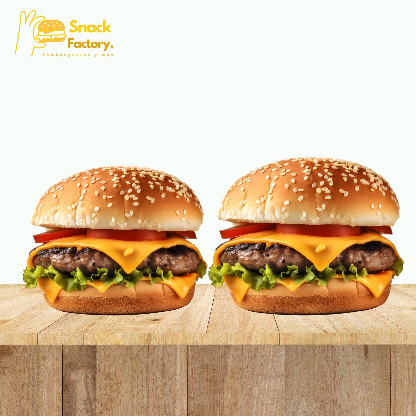 Dos Hamburguesa Sencillas