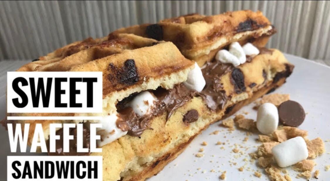 Sweet Waffle Sandwich