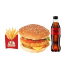 Combo Sabro 4, Hamburguesa Sencilla