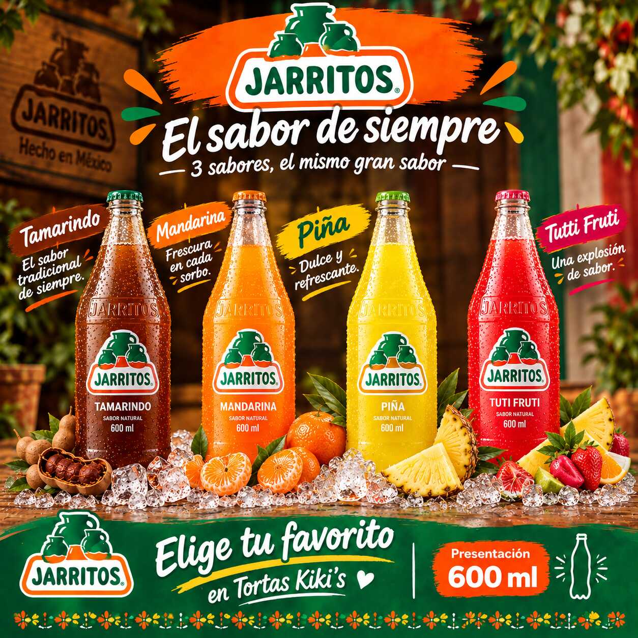 Jarritos 600 ml