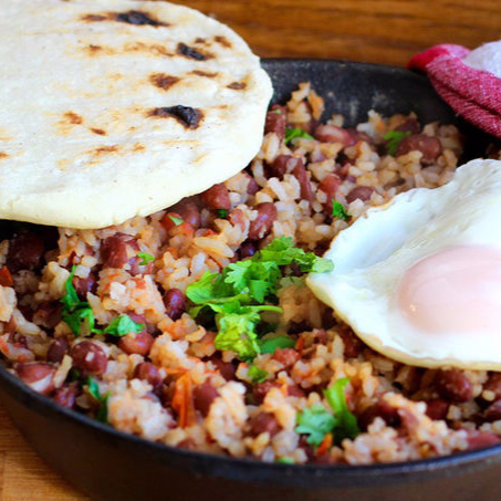 calentado de frijoles