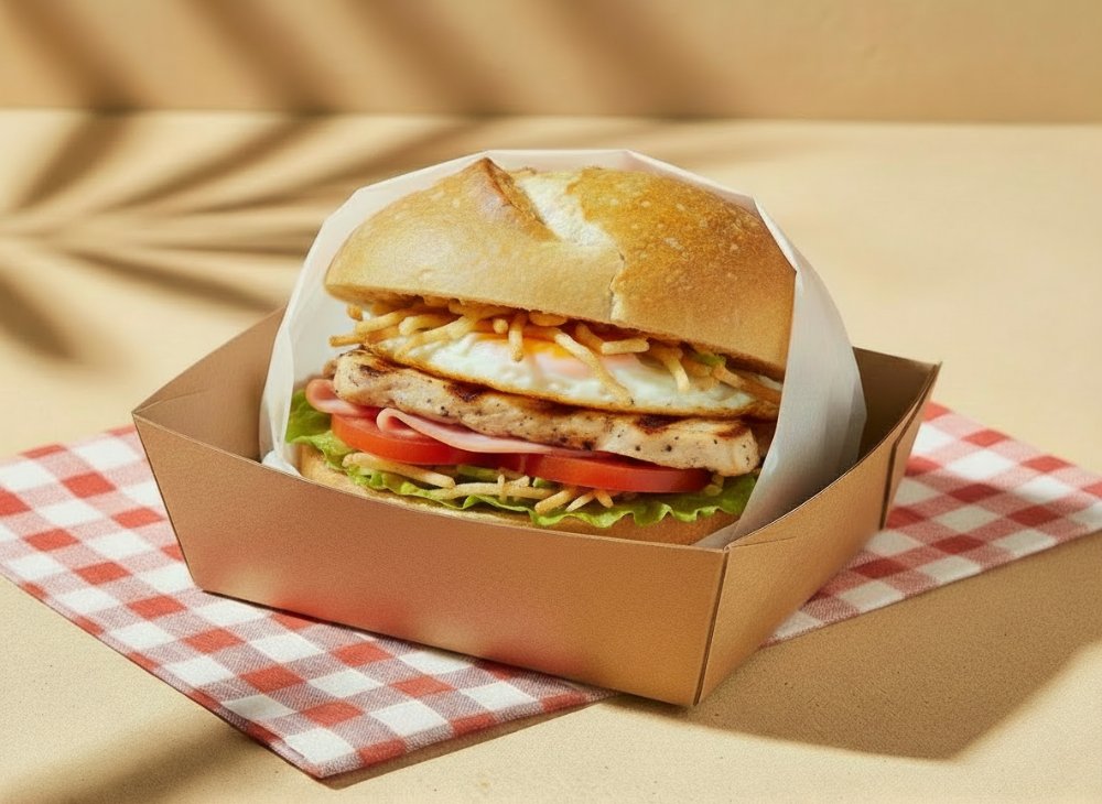 Sanguche Pollo Royal