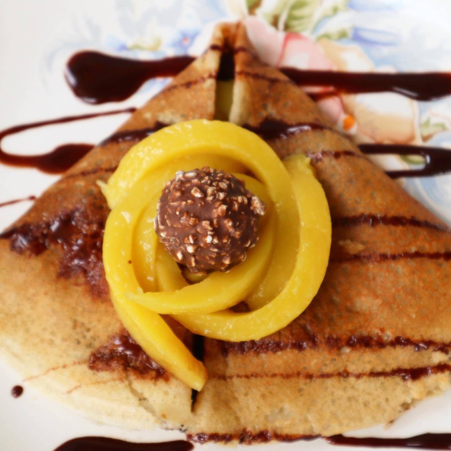 Crepa Mango con Chocolate