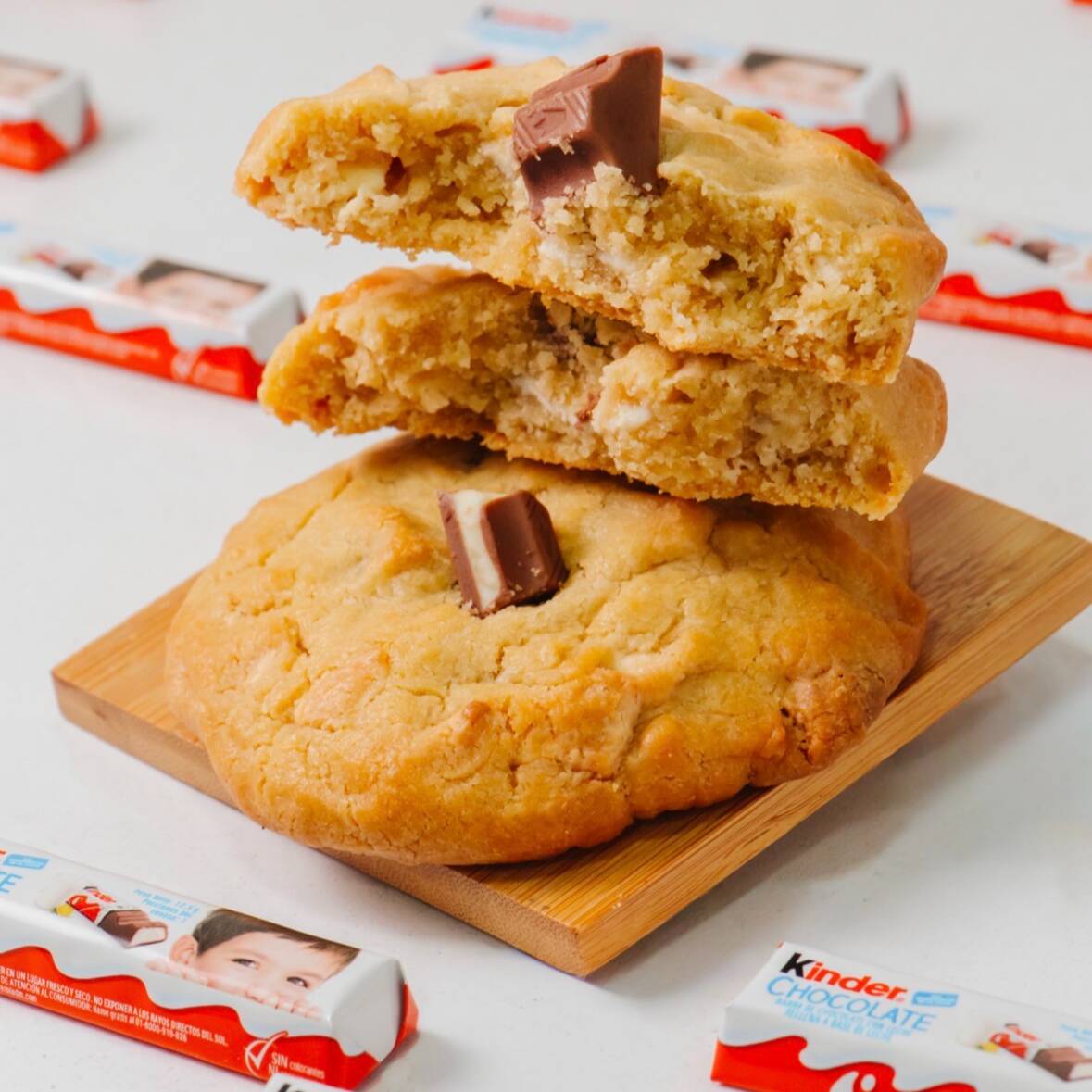 Galleta Kinder Rellena