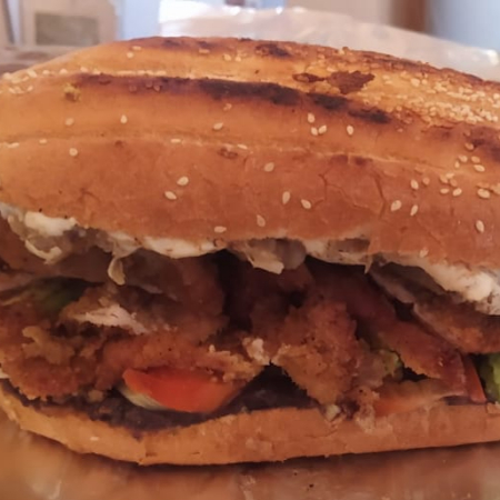 TORTAS CHICA de MILANESA de PUERCO
