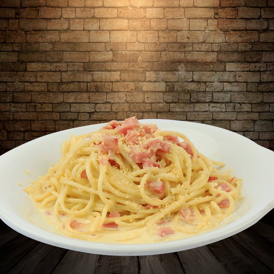 Pasta a la Carbonara Media Orden C