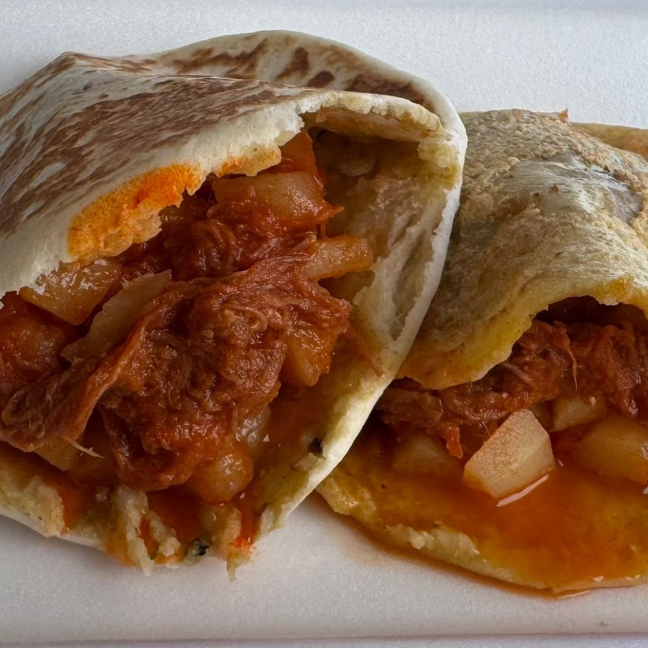 Gordita Maiz Deshebrada Roja