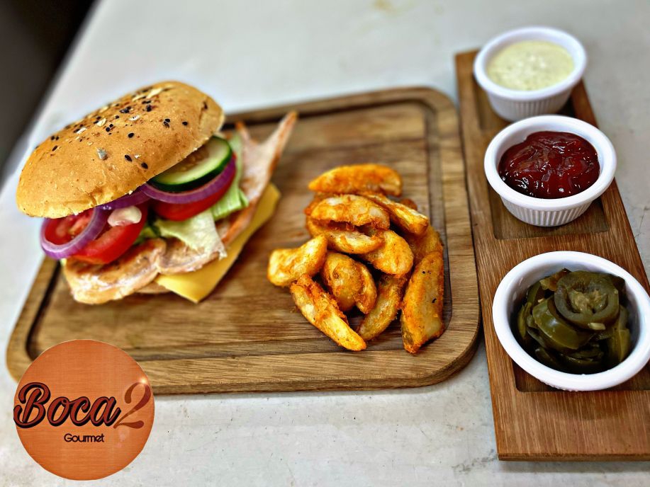 Hamburguesa de Pollo Grill