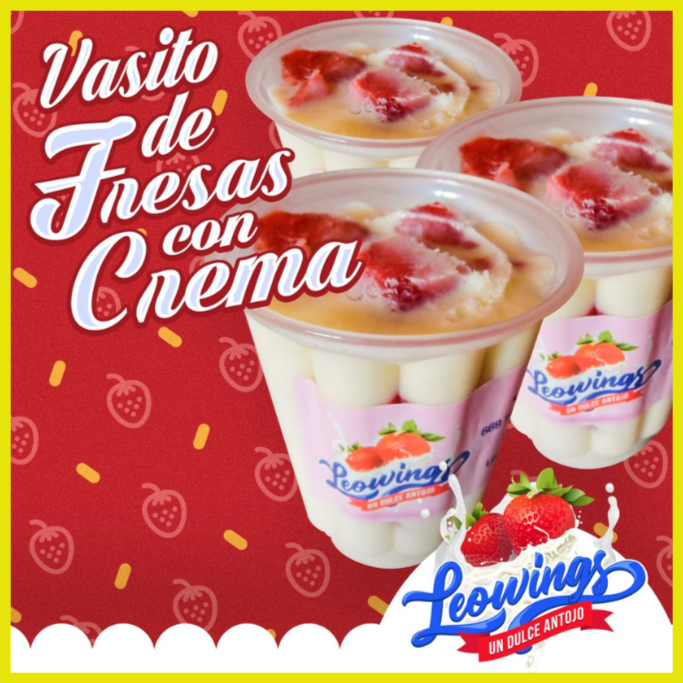 Fresas con Crema
