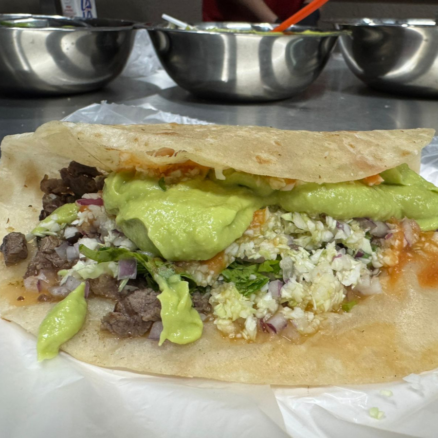 QUESADILLA DE HARINA DE ASADA