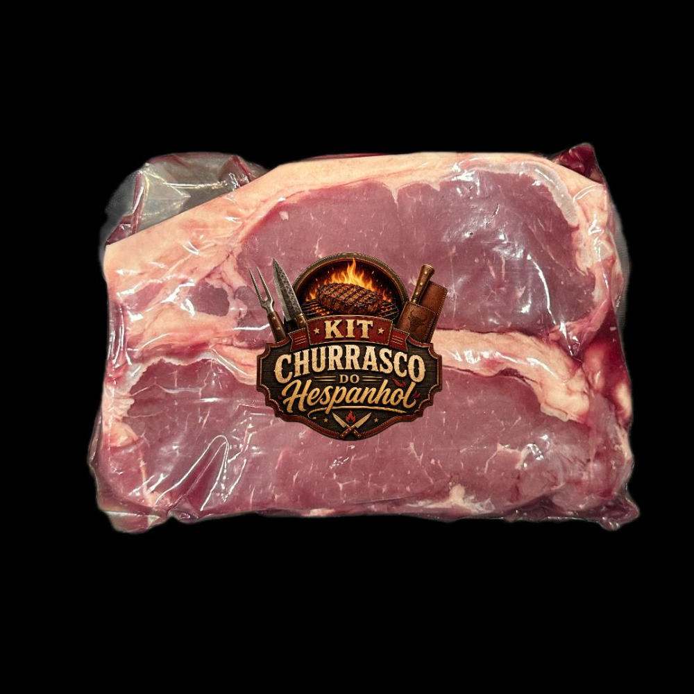 aproximadamente 500g de contra filé grill