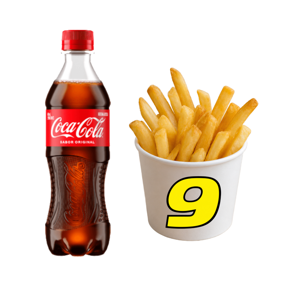 Gaseosa + Papas Grandes