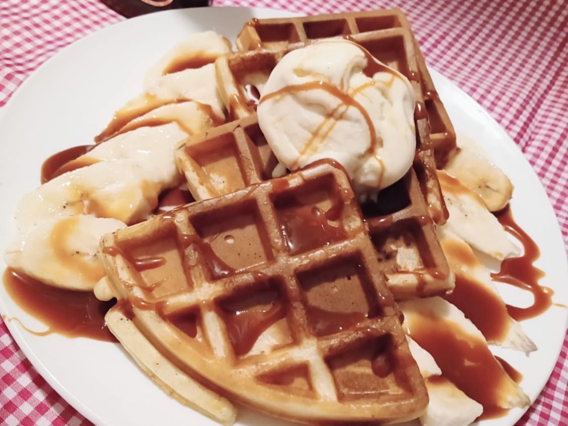 Wafles cajeta