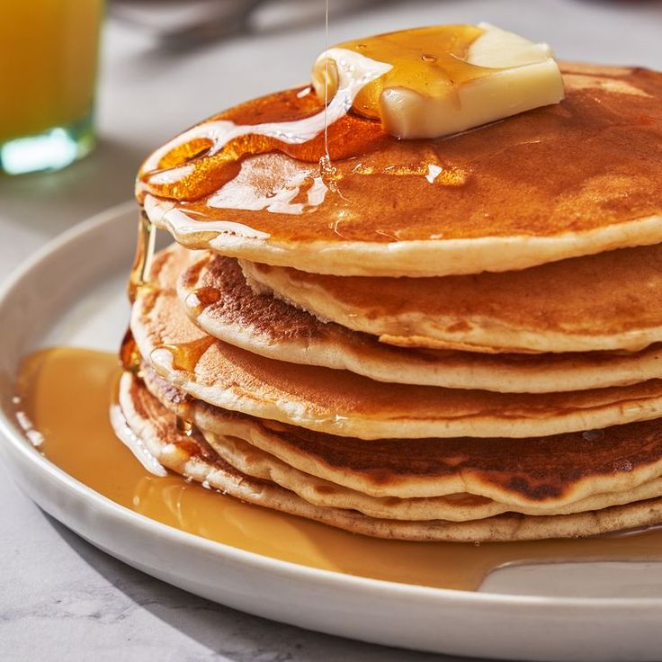 Hot cakes lechera mermelada de fresa
